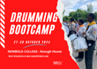 Drum Camp 27 - 30 OCTOBER 2024.